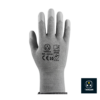 gants de travail PU GG6120 TANSAN gris antidérapants