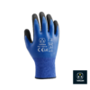 gant travail nitrile double enduction bleu noir TANSAN manutention